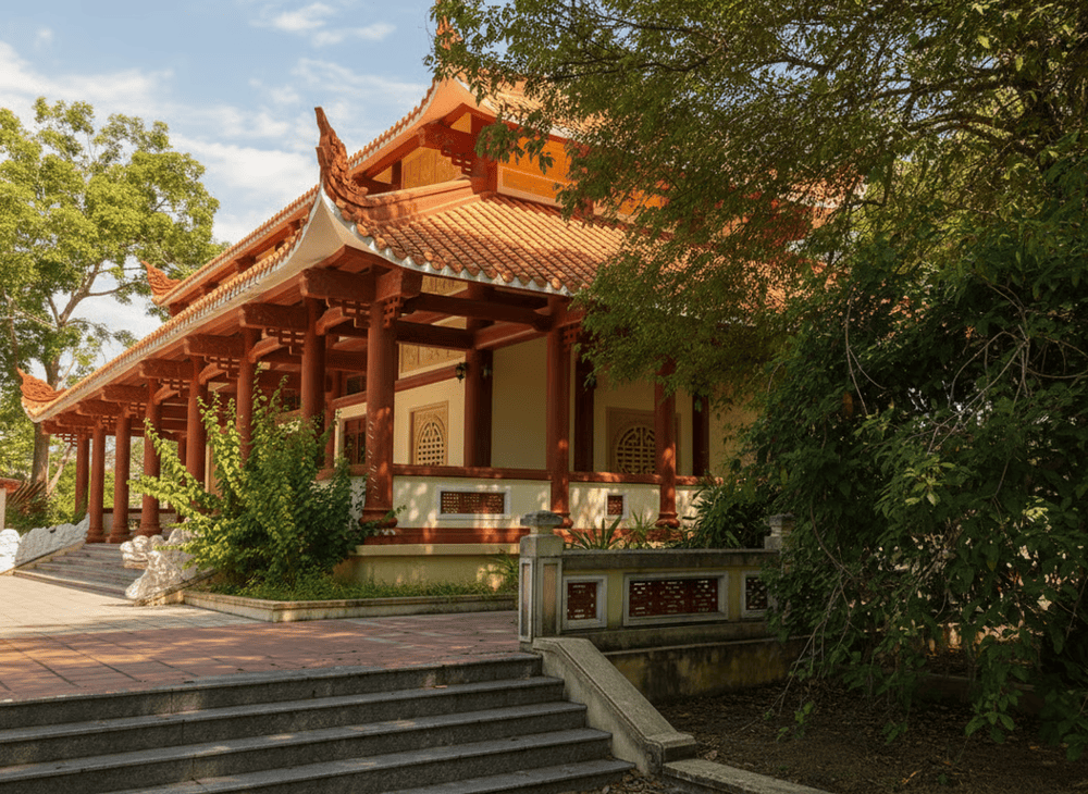 Guests may also visit nearby temples dedicated to Admiral Bui Thi Xuan and General Vo Van Dung